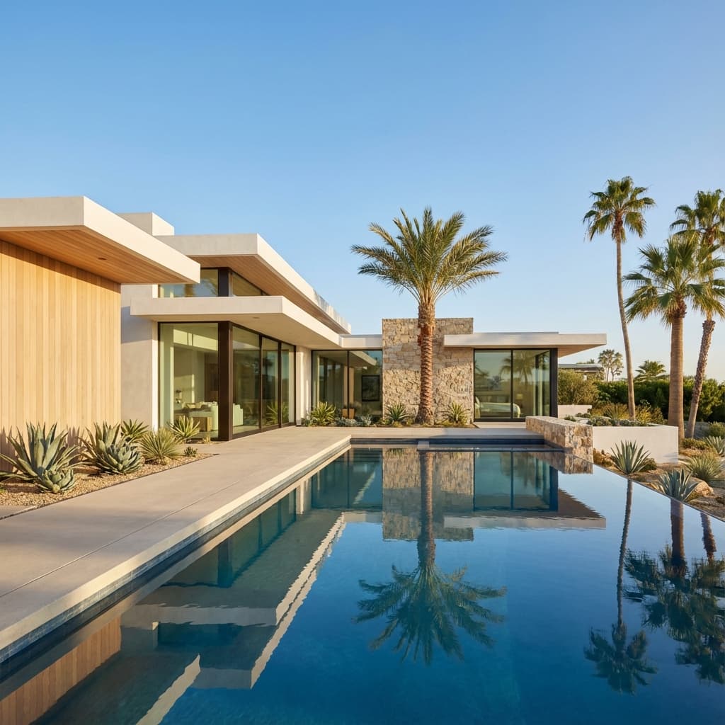 Luxury home background